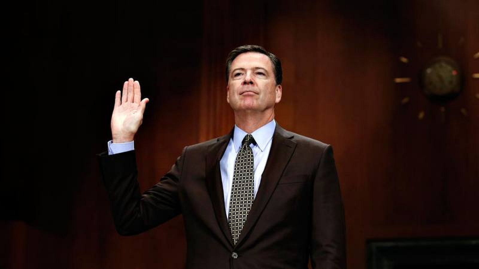 El director del FBI, Jame Comey, en su comparecencia ante el Comité Judicial del Senado