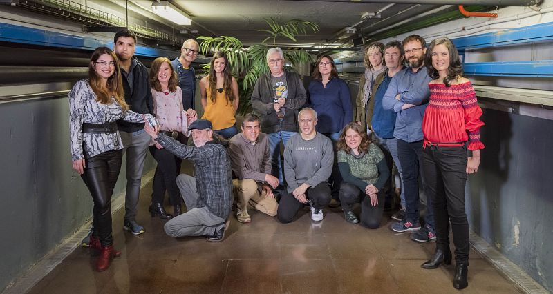 Equipo de TVE y colaboradores de ¡Qué animal!
