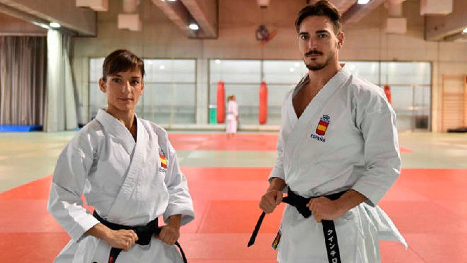 Sandra Sánchez y Damián Quintero, campeones de Europa de katas.