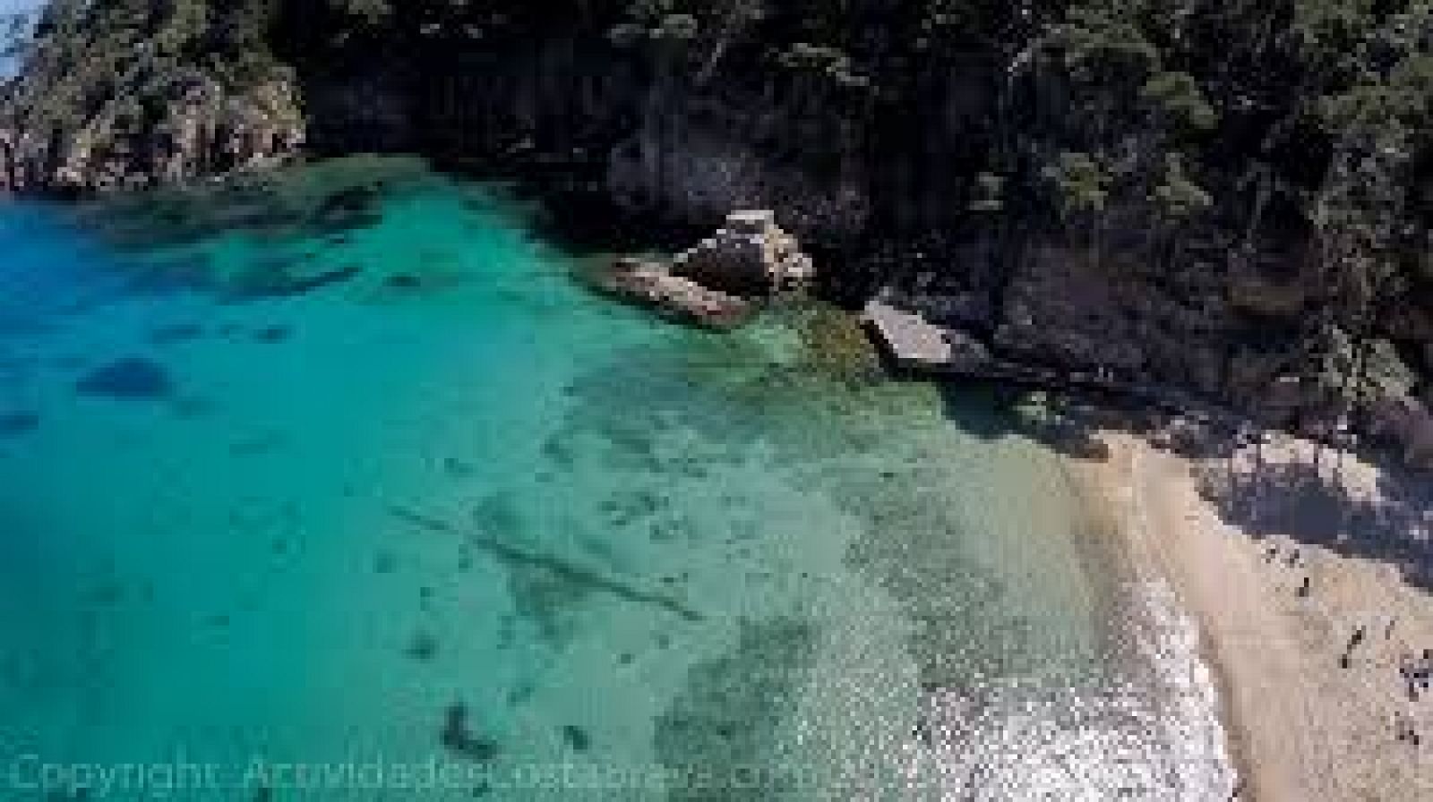 Foto de archivo de la playa de Begur