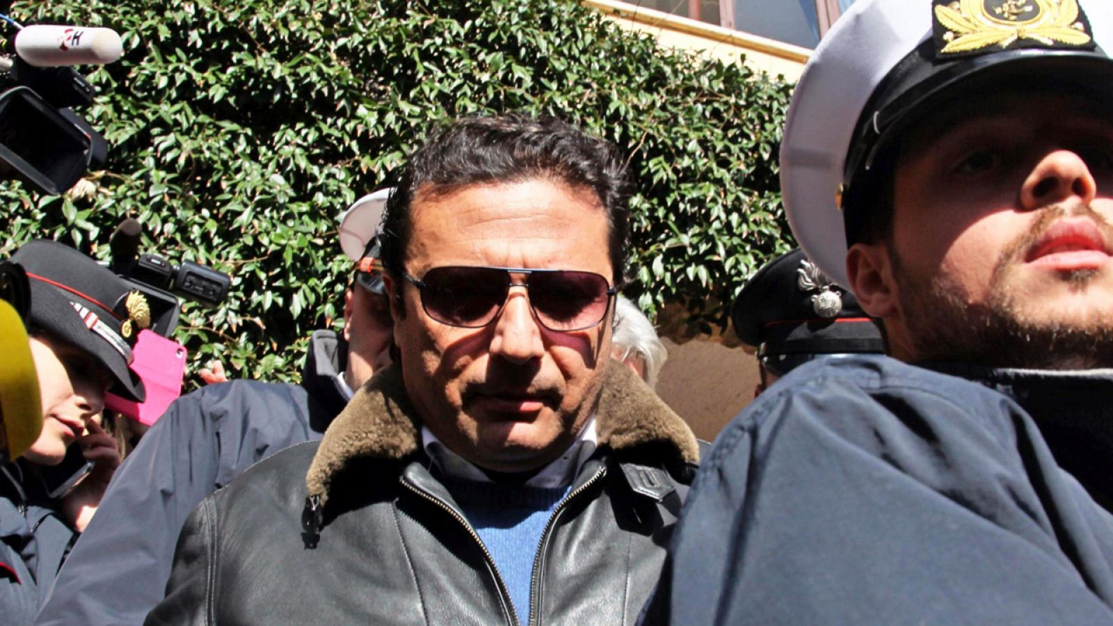 Francesco Schettino, ex capitán del crucero Costa Concordia (foto de archivo)