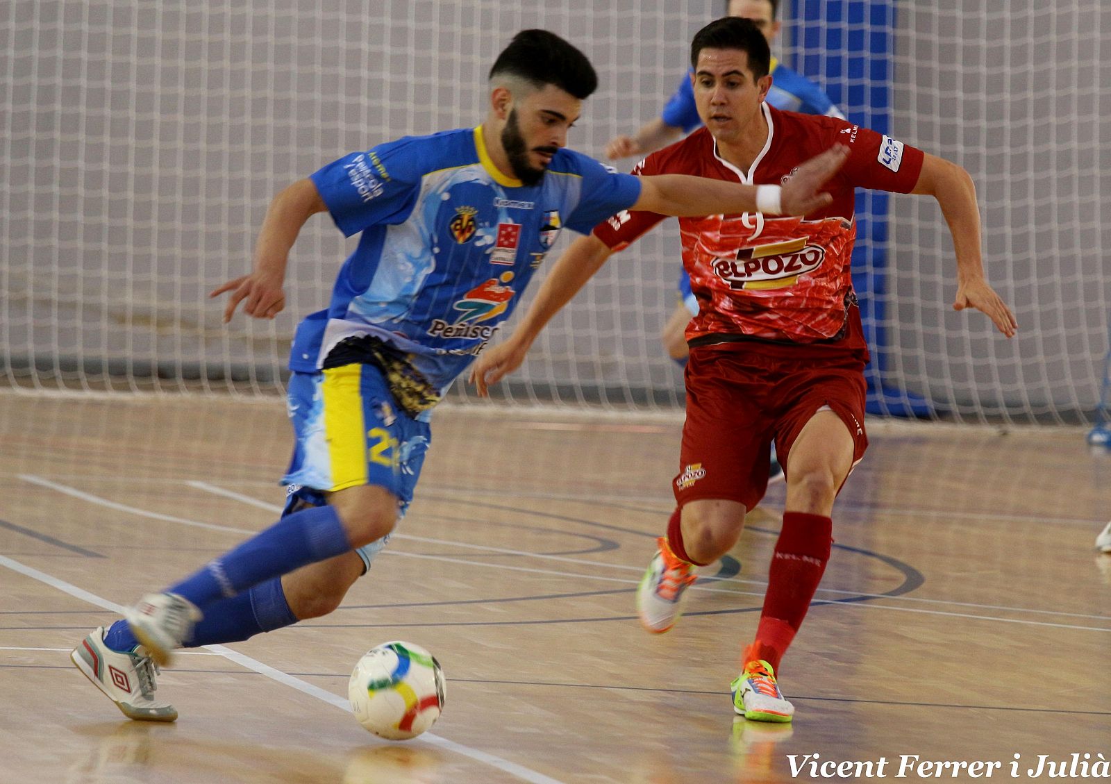 Lace del partido entre Murcia y Peñíscola