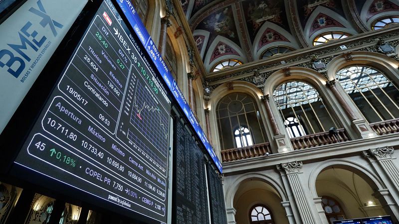 Imagen de la Bolsa de Madrid