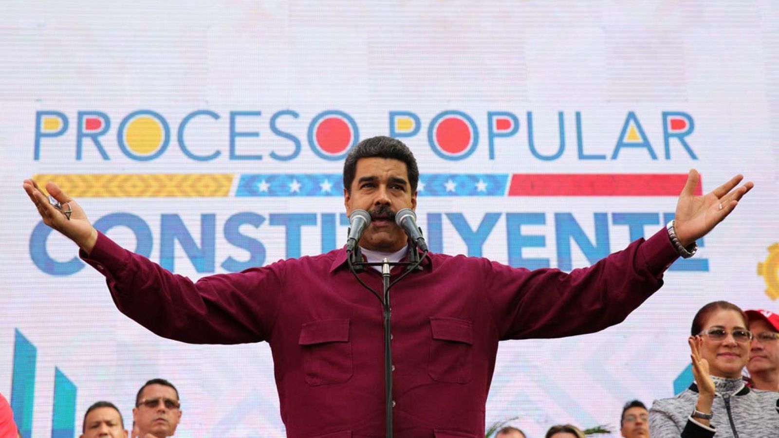 Imagen del presidente de Venezuela, Nicolás Maduro