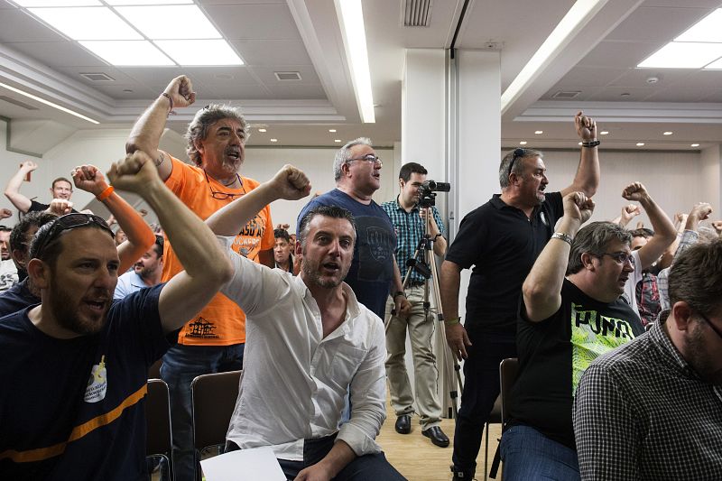 Asamblea extraordinaria de lo estibadores