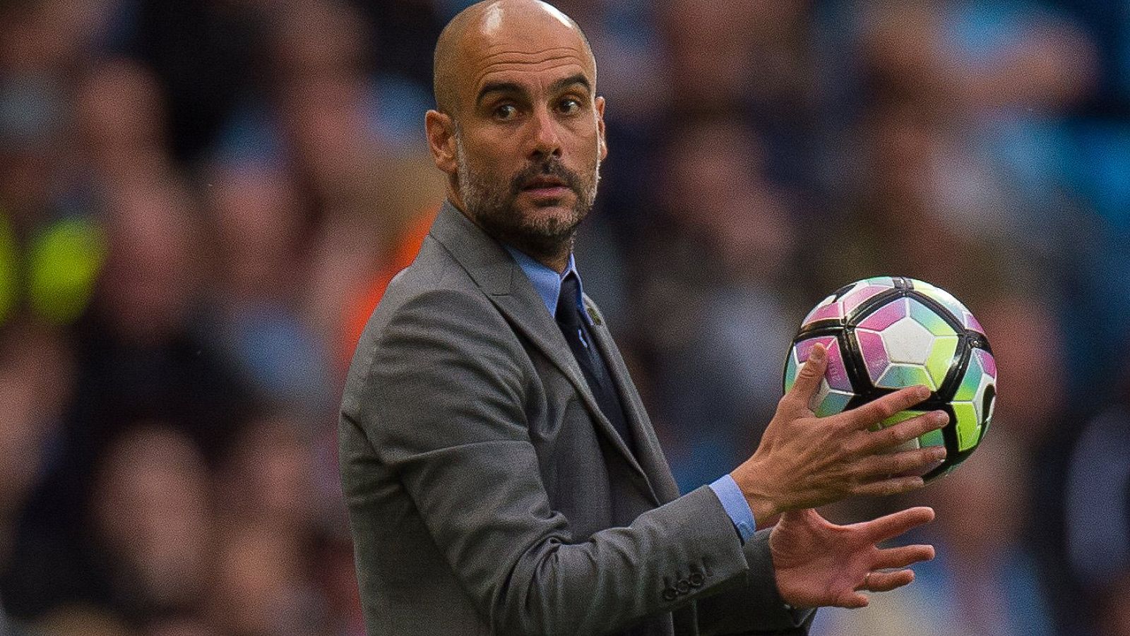 Pep Guardiola, entrenador del Manchester City.