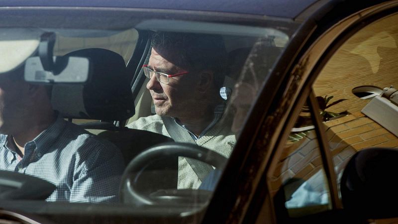 Imagen de archivo de Francisco Granados, custodiado por la Guardia Civil.