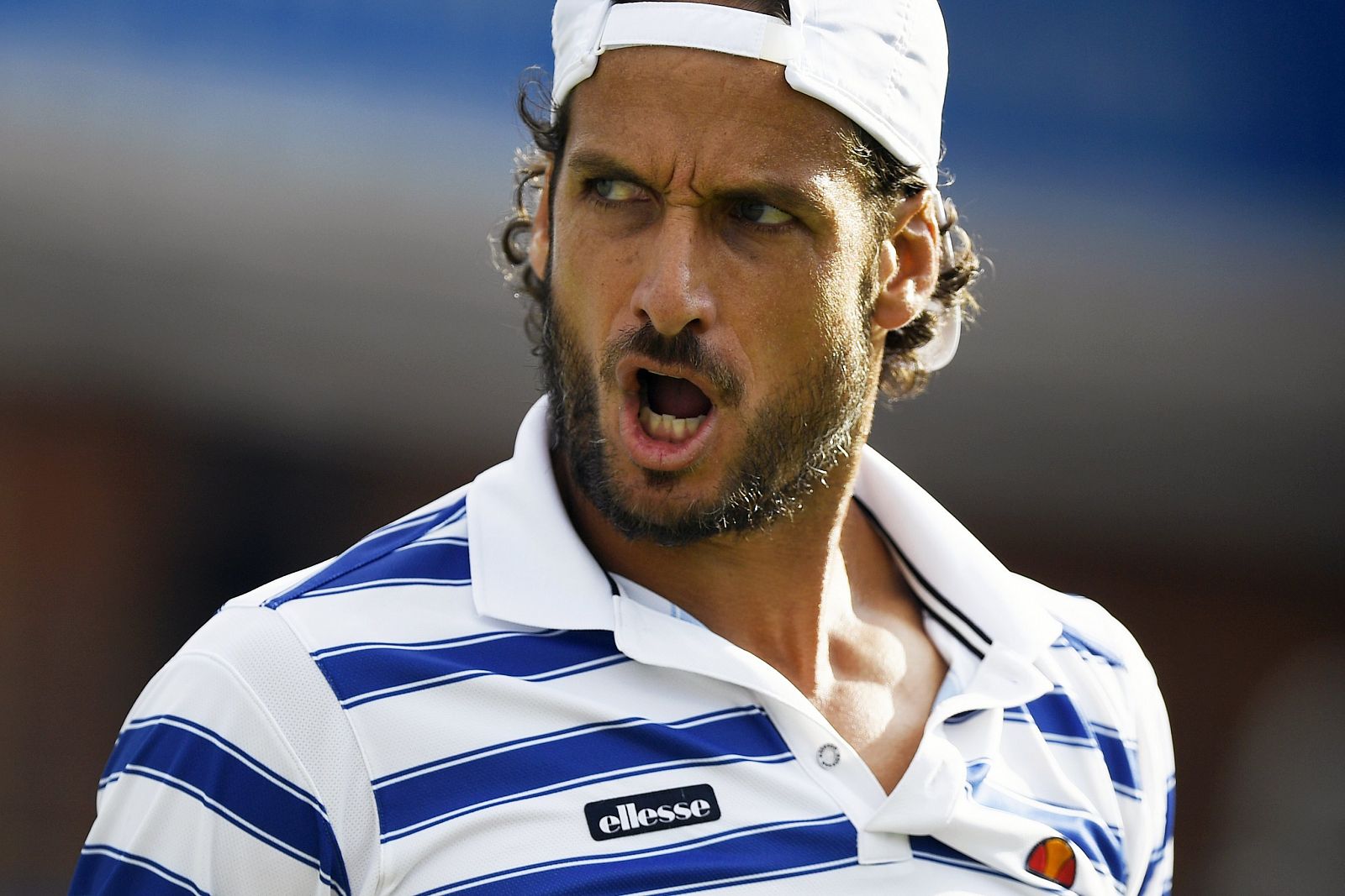 Feliciano López tras vencer al francés Jeremy Chardy.