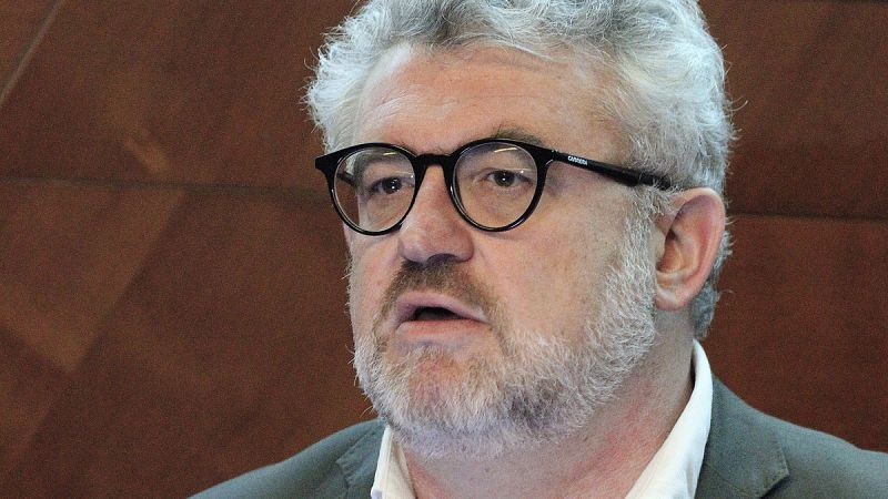 El director del Museo del Prado, Miguel Falomir, durante la presentación del programa del Bicentenario de la institución.