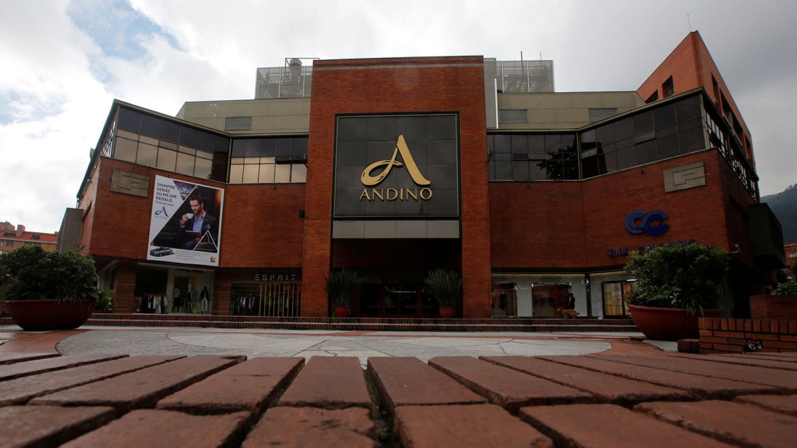Imagen del Centro Comercial Andino de Bogotá donde el pasado 17 de junio de 2017 se registró un atentado que acabó con la vida de tres personas.