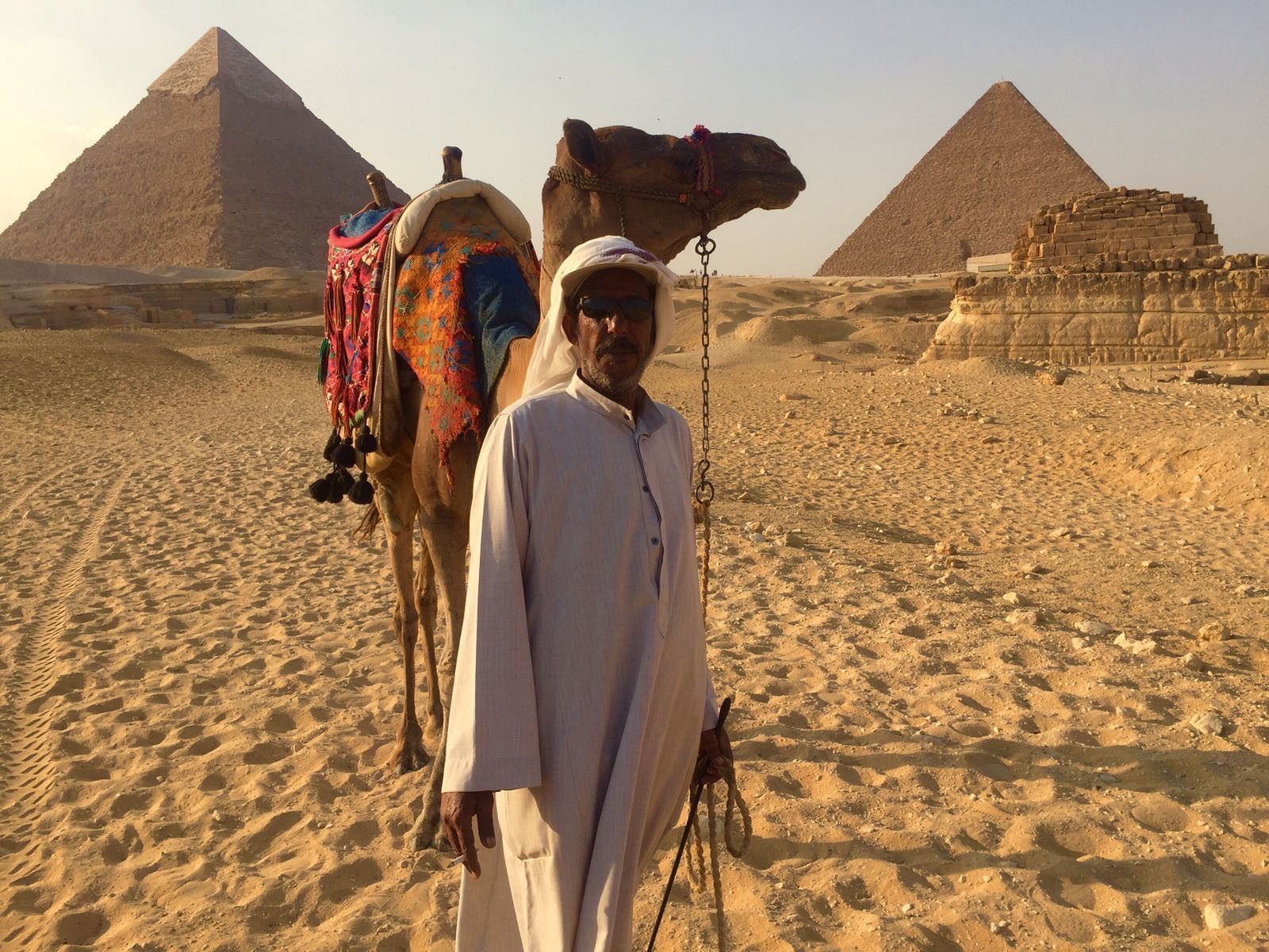 Guia turístico en Egipto