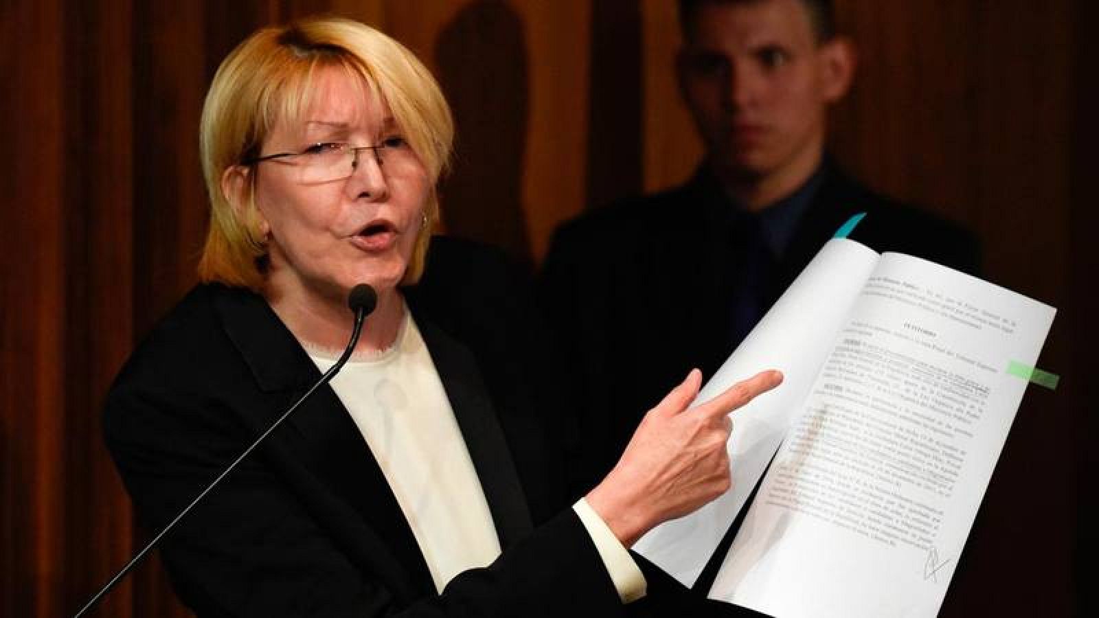 Imagen de la Fiscal General de Venezuela, Luisa Ortega