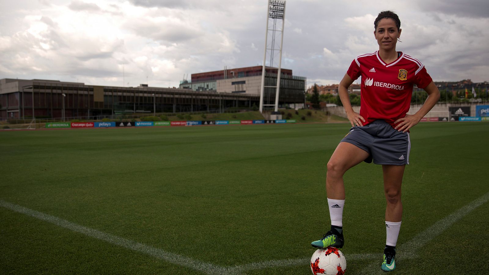 La jugadora de la selección española femenina Vicky Losada