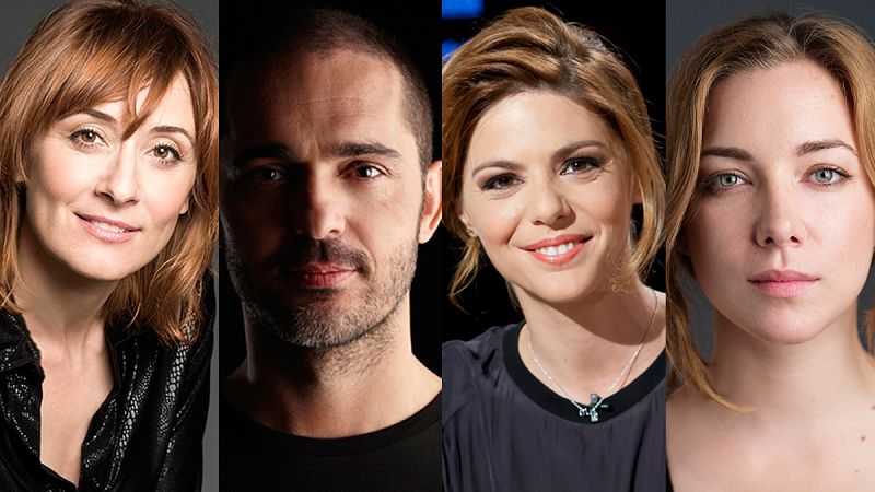 Nathalie Poza, Pedro Alonso, Manuela Velasco y Natalia Rodríguez dan vida a los hijos de la familia protagonista de 'Código de familia'