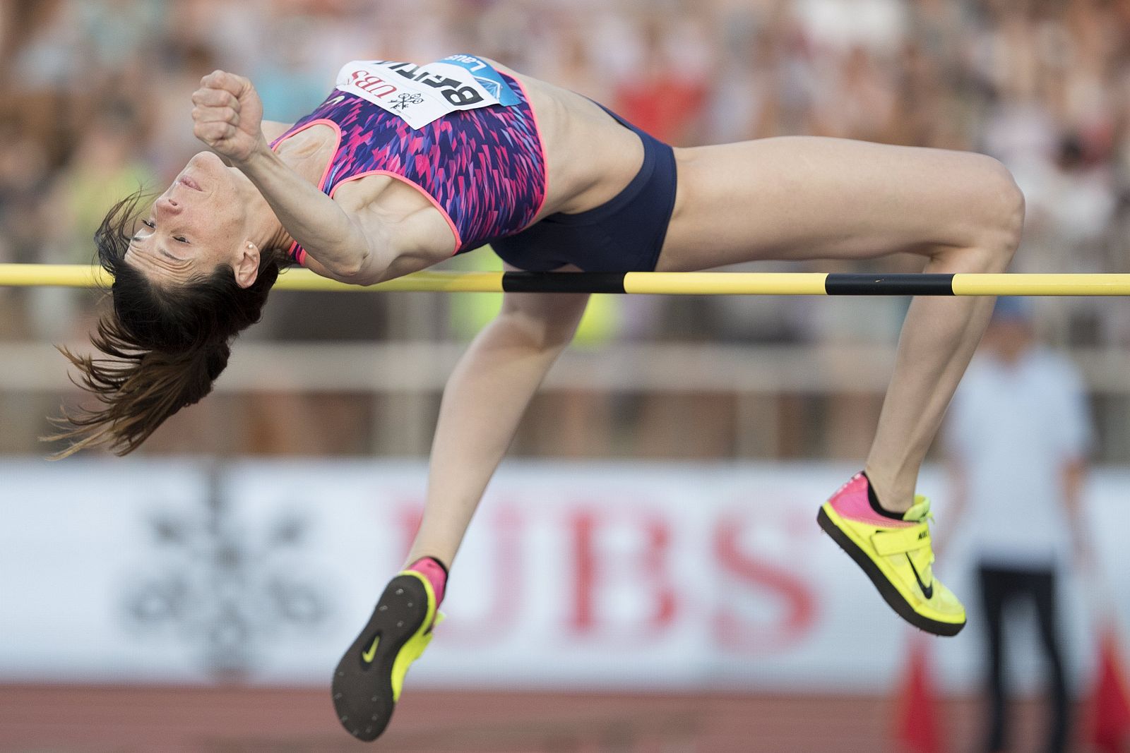 Ruth Beitia ha logrado su mejor salto de la temporada.