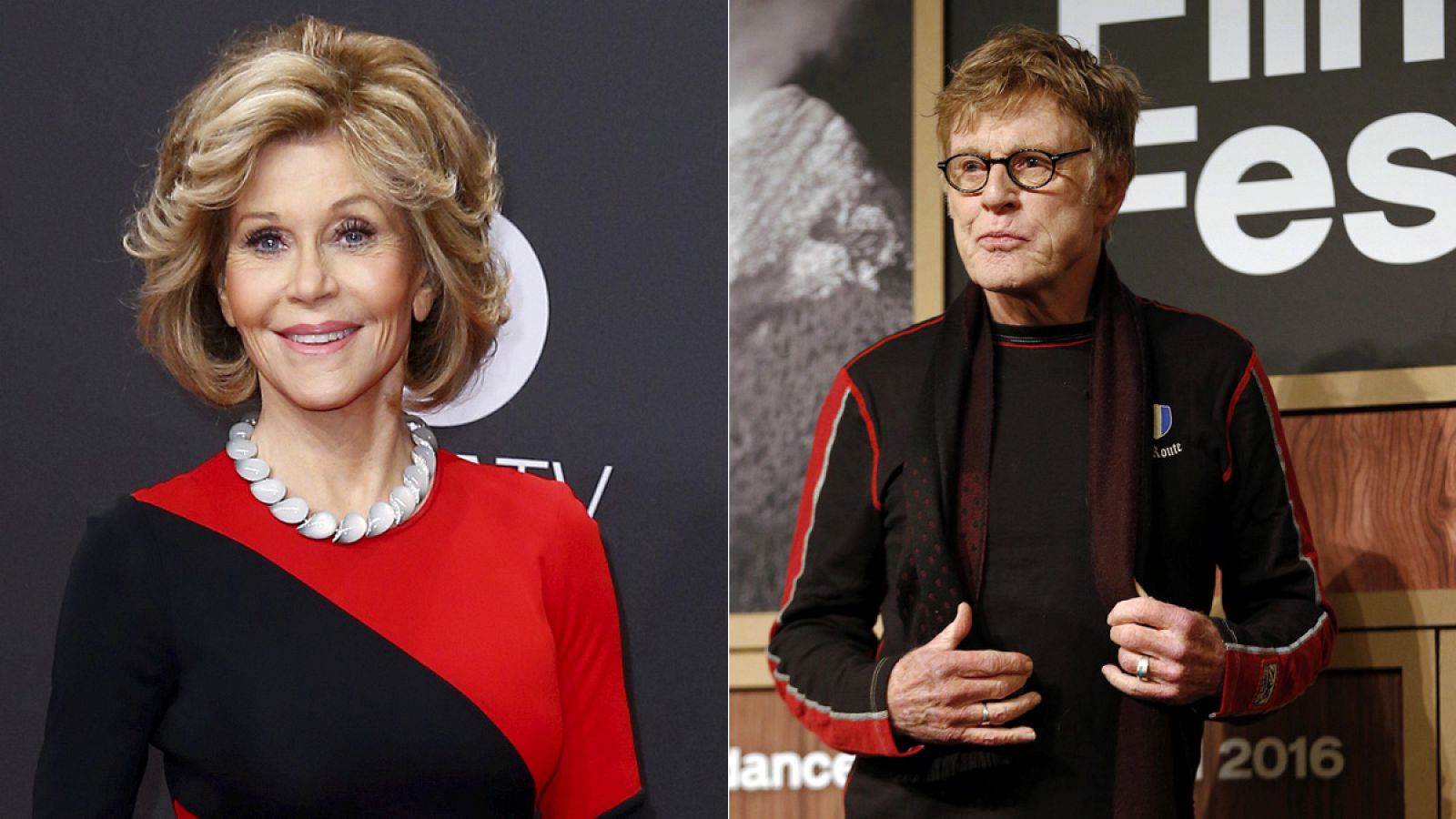 Jane Fonda y Robert Redford, León de Oro a sus carreras en la Mostra de Venecia 2017.