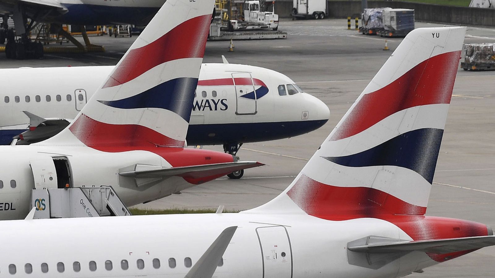 Aviones de British Airways en el aeropuerto de Heathrow, en Londres, en una imagen de archivo