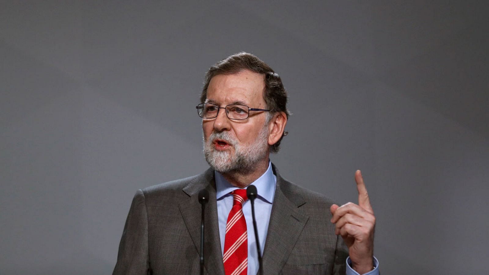 El presidente del Gobierno Mariano Rajoy en una imagen de archivo interviene tras presidir el Comité Ejecutivo Nacional del PP
