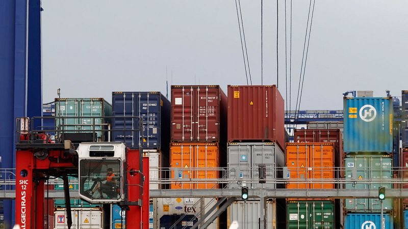 Imagen de archivo del puerto de Algeciras