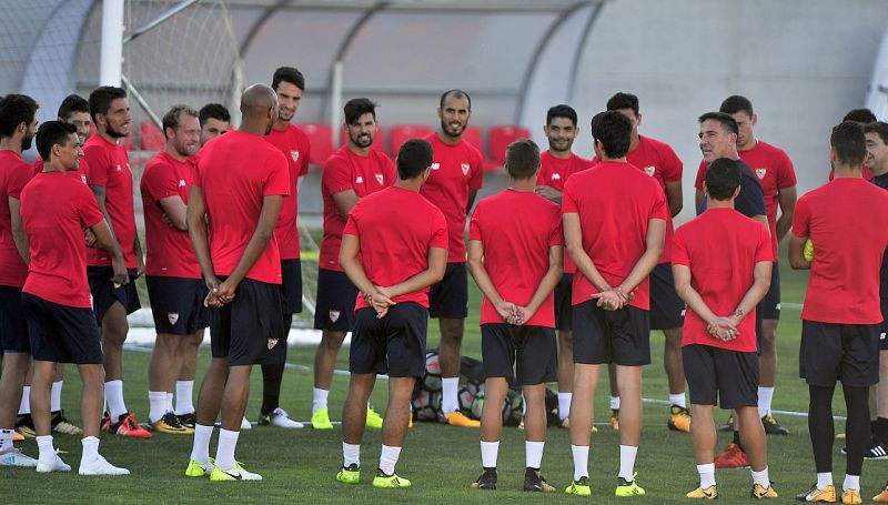 Entrenamiento del Sevilla