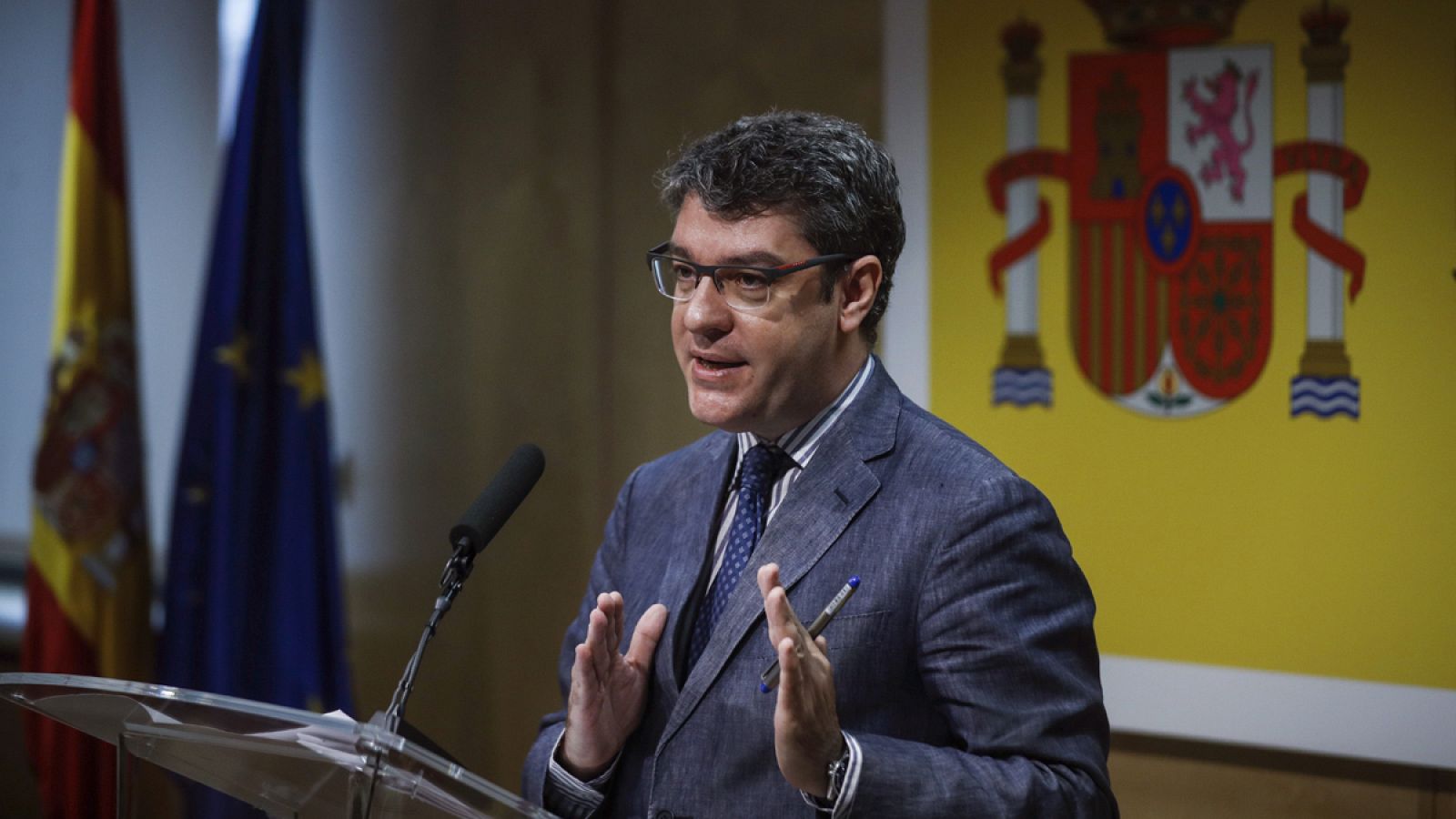 El ministro de Energía, Turismo y Agenda Digital, Álvaro Nadal