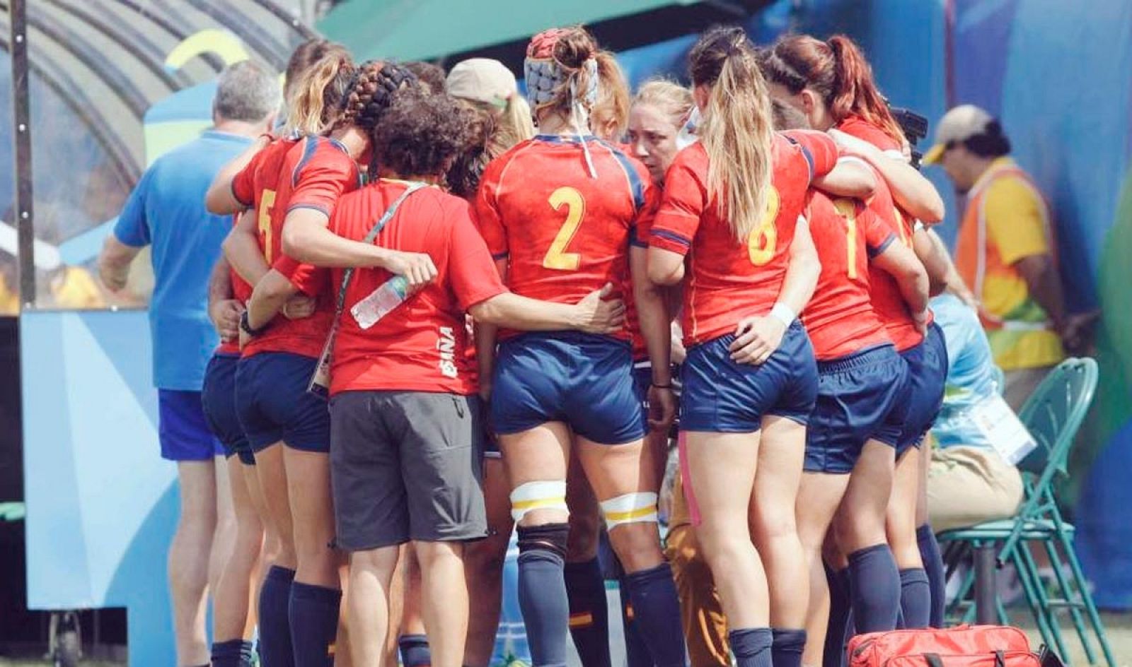 Las 'leonas' quieren hacer un buen papel en el Mundial de Rugby.