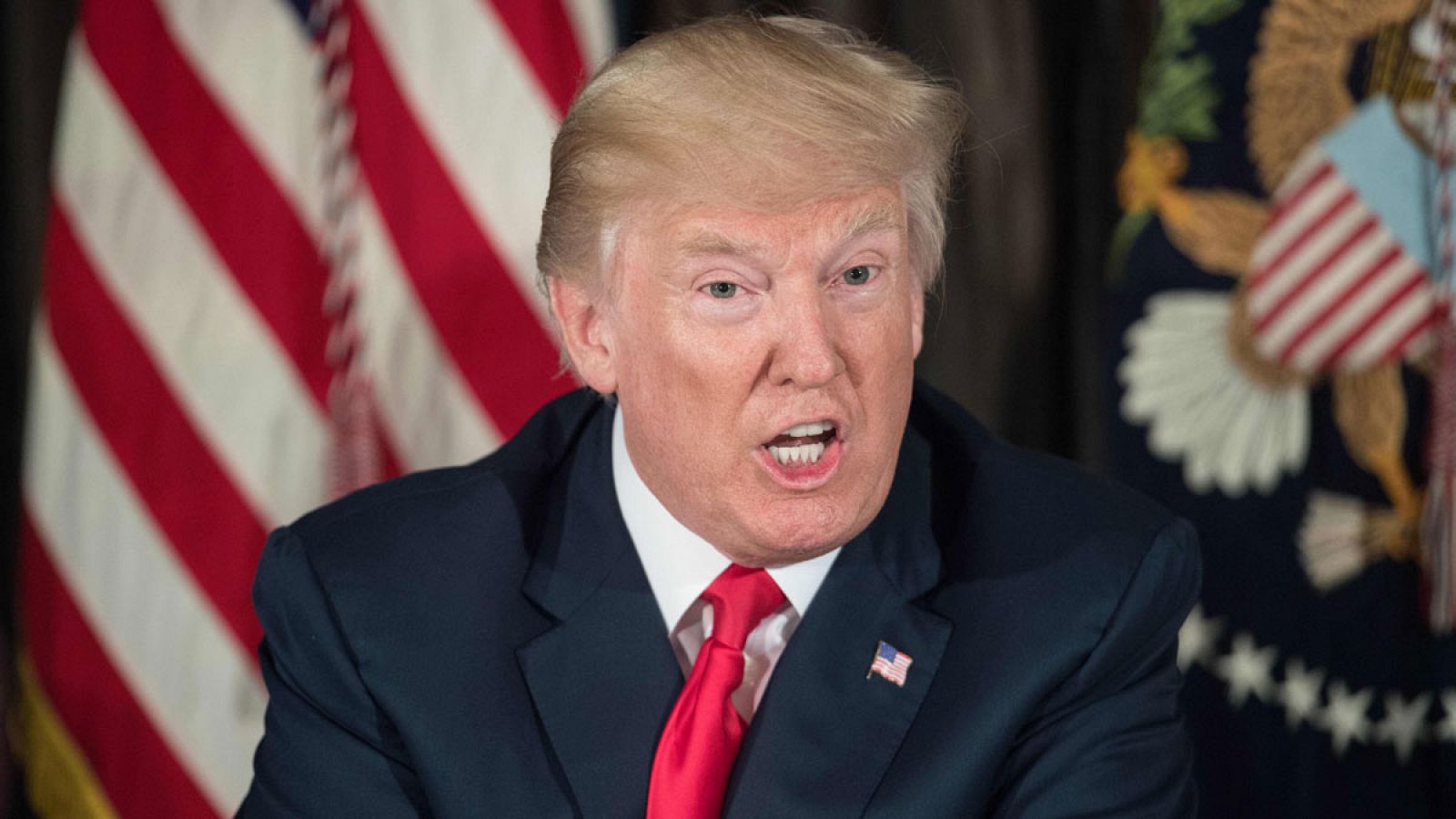 El presidente de Estados Unidos Donald Trump