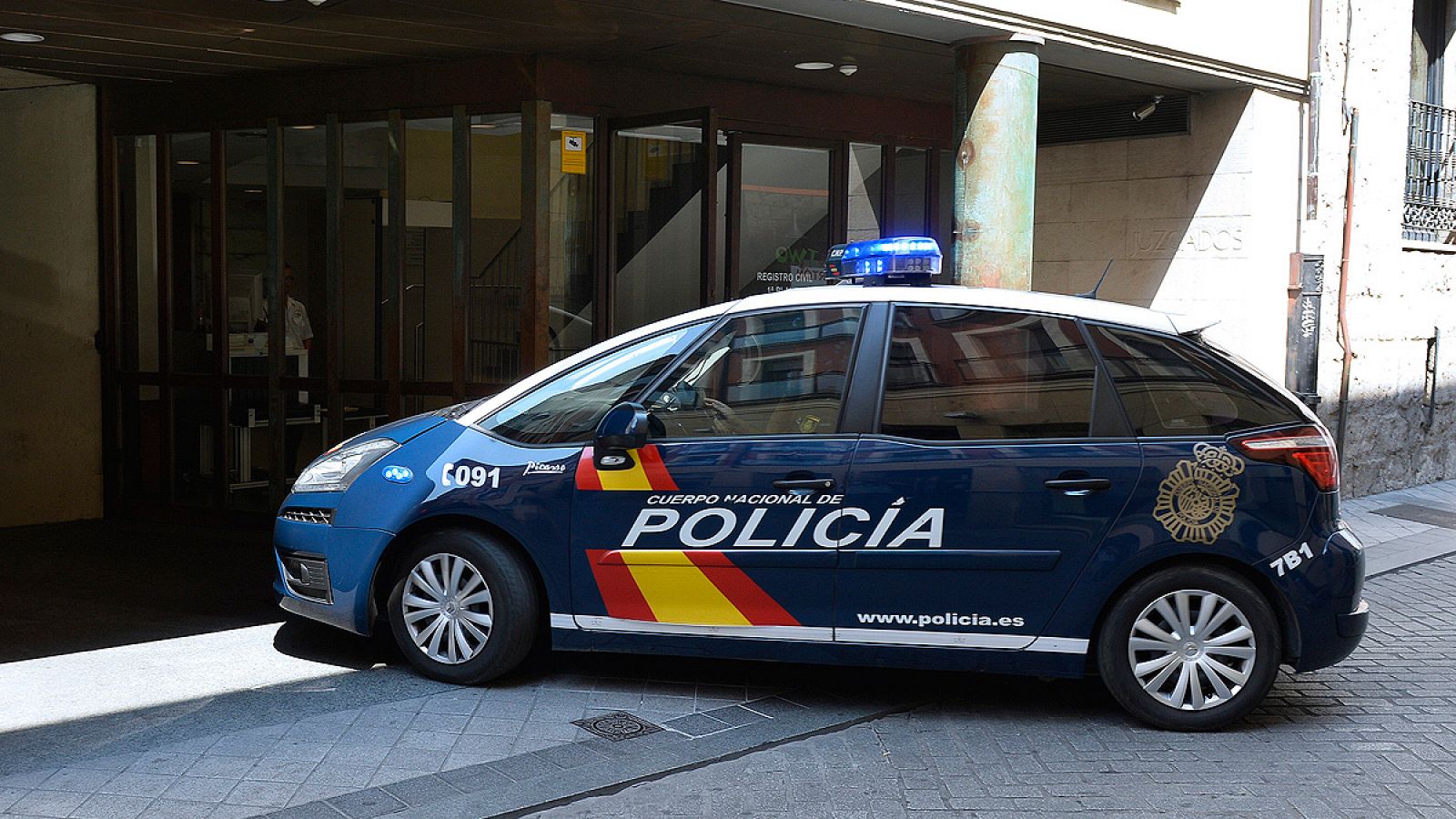 Imagen de archivo de un coche de la Policía Nacional