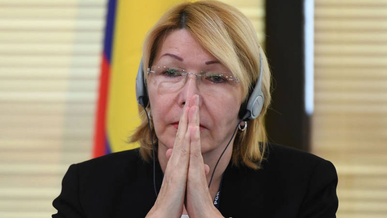 La exfiscal venezolana, Luisa Ortega, durante una conferencia en Brasilia (Brasil) el pasado 23 de agosto de 2017.