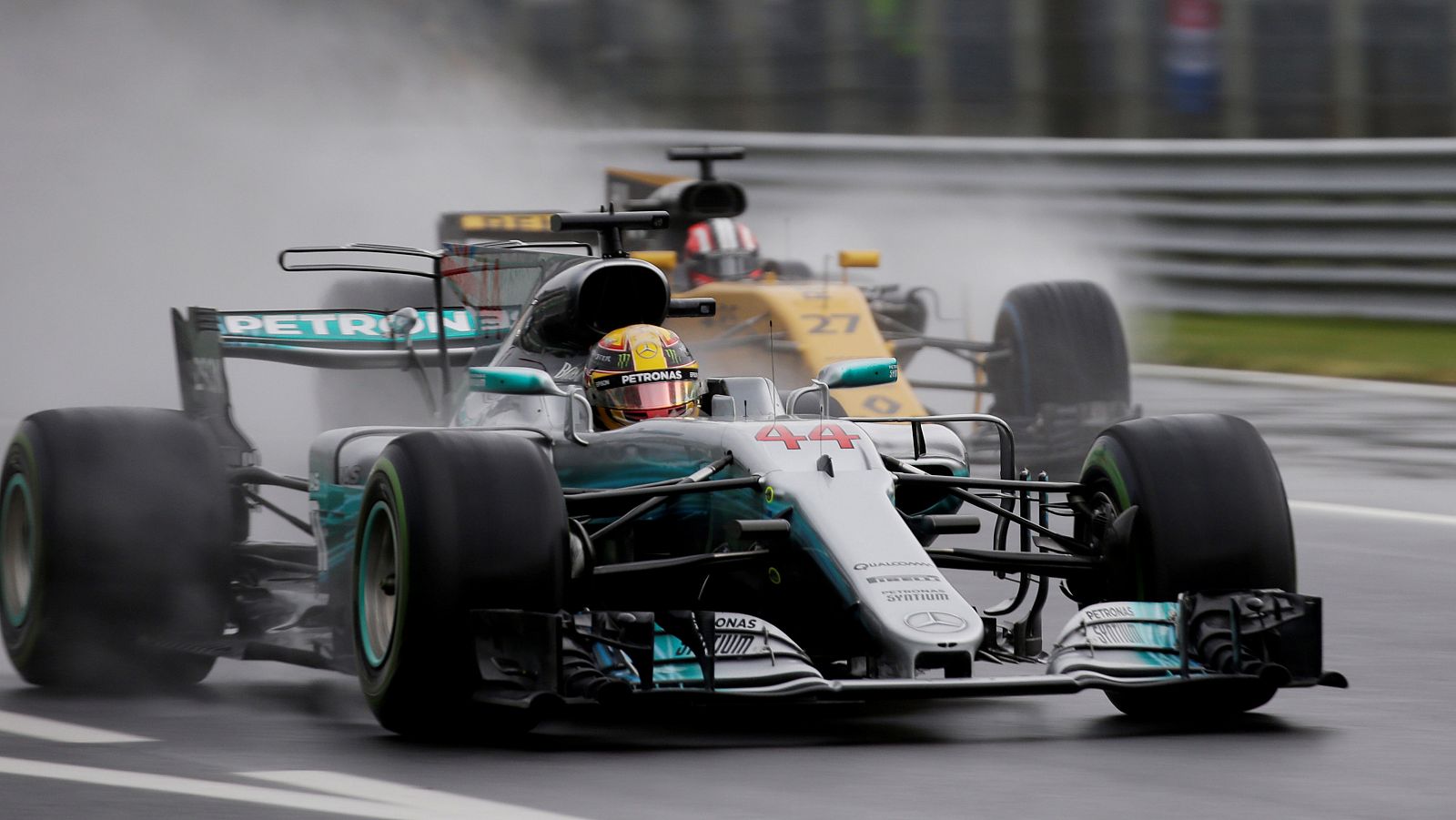 Hamilton saldrá primero en Monza, donde batió el récord de Schumacher