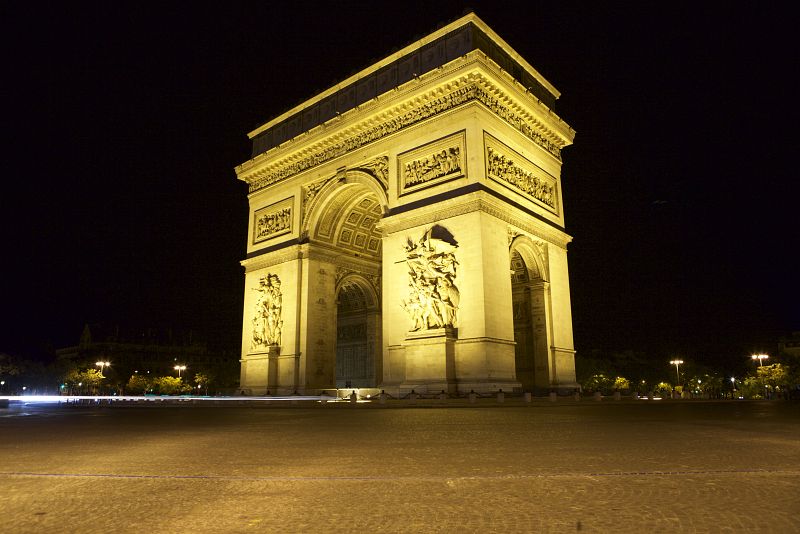 El Arco del Triunfo en París