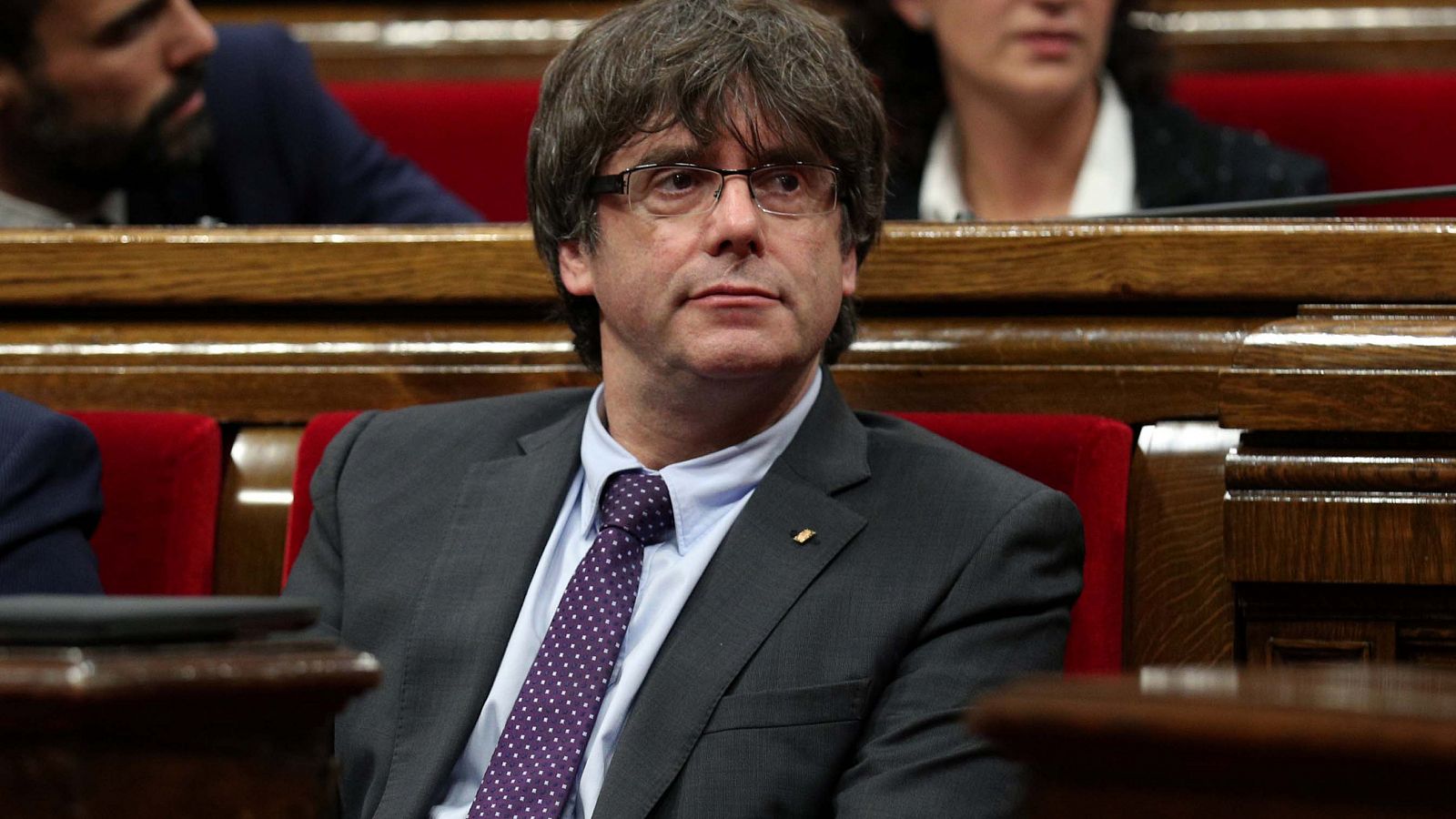 Carles Puigdemont, presidente de Cataluña.