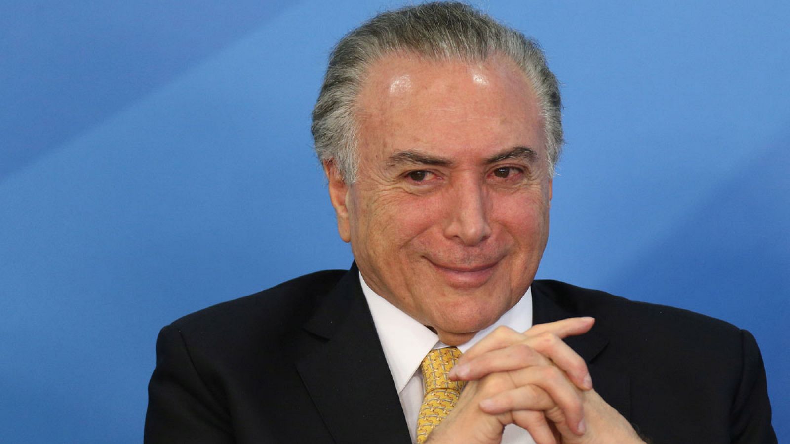 El presidente de Brasil, Michel Temer, durante un acto el pasado 12 de septiembre de 2017.