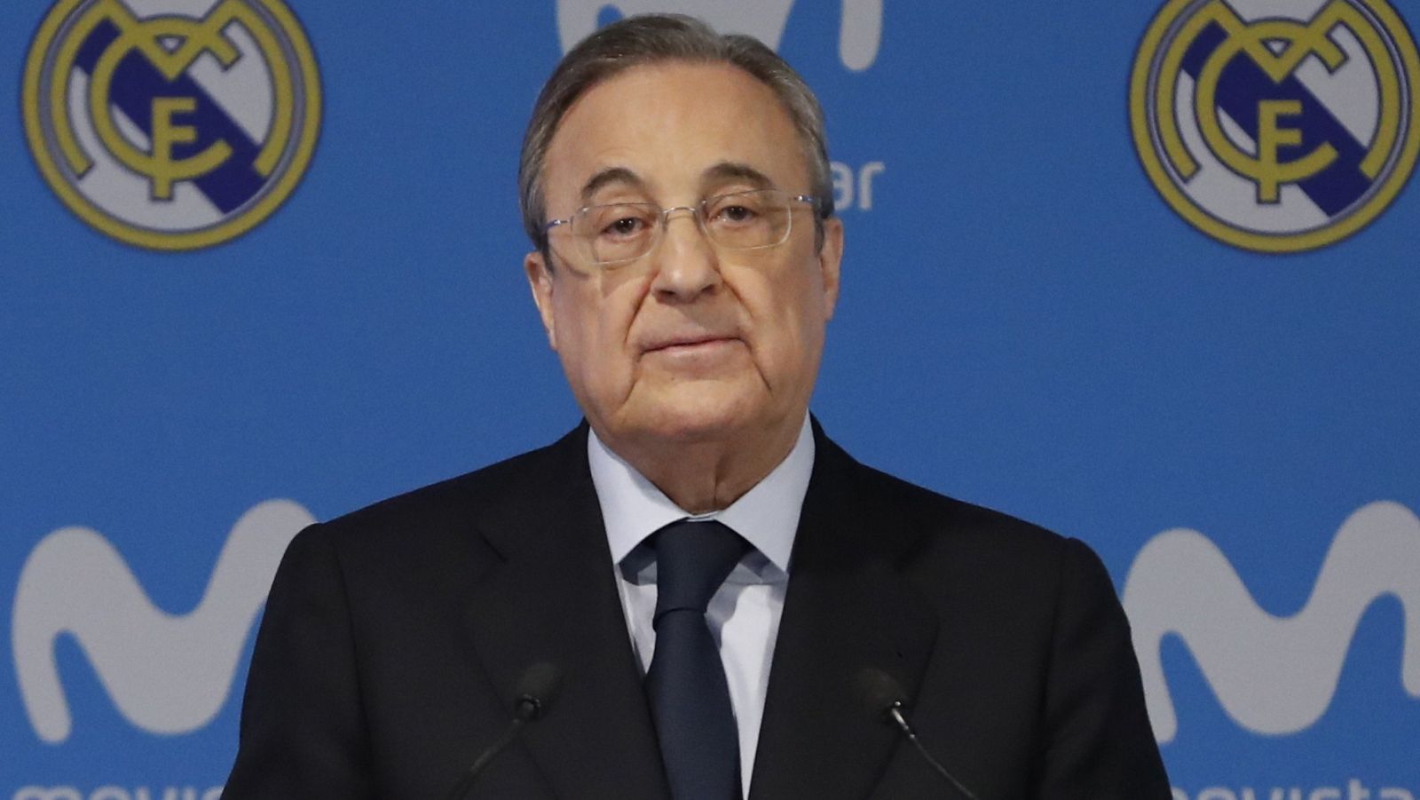 El presidente del Real Madrid, Florentino Pérez.