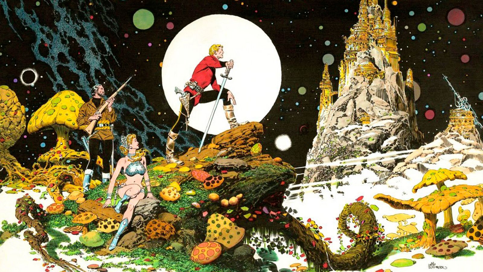 Ilustración de 'Flash Gordon', de Al Williamson