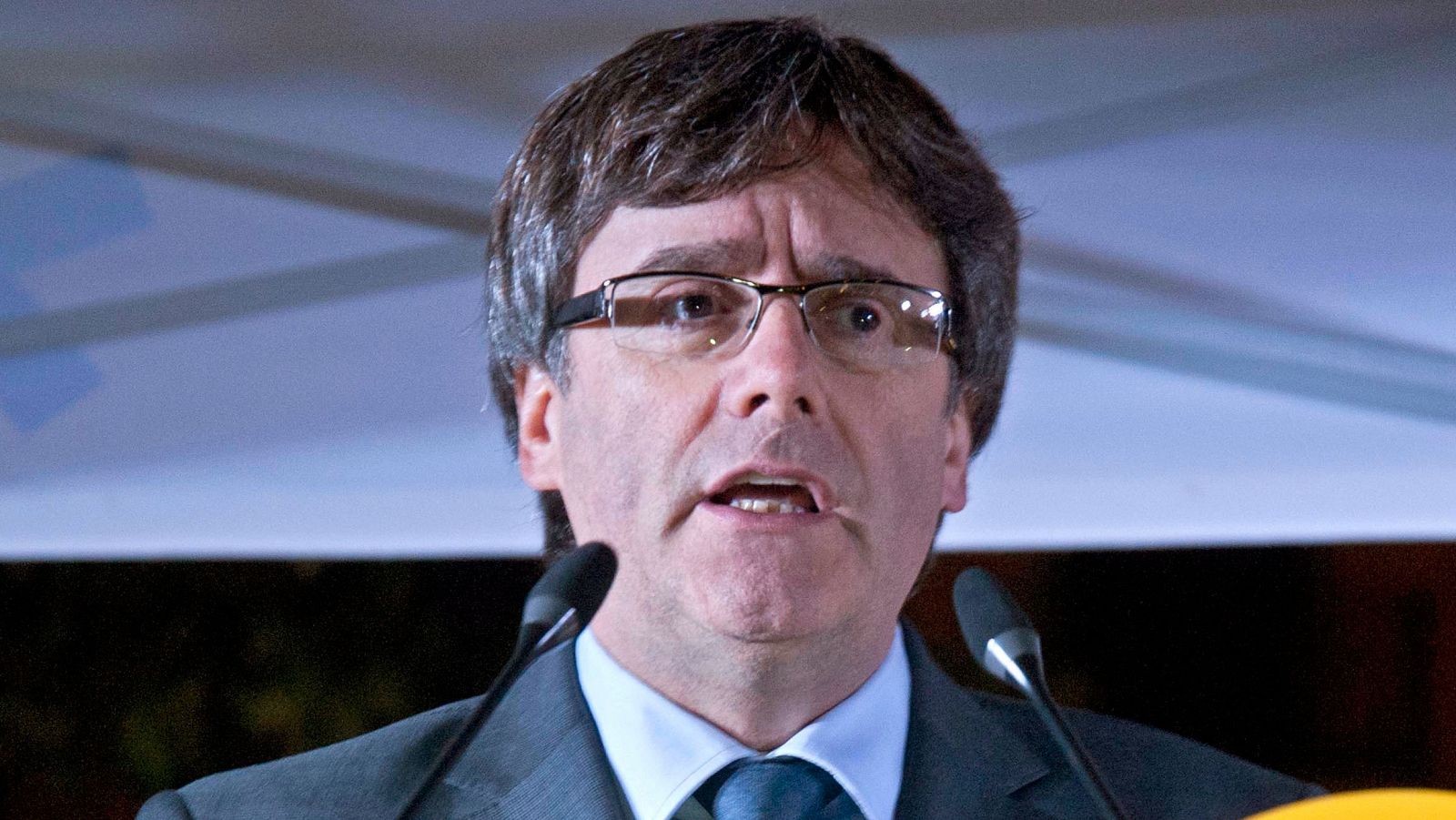 El presidente de la Generalitat de Cataluña Carles Puigdemont