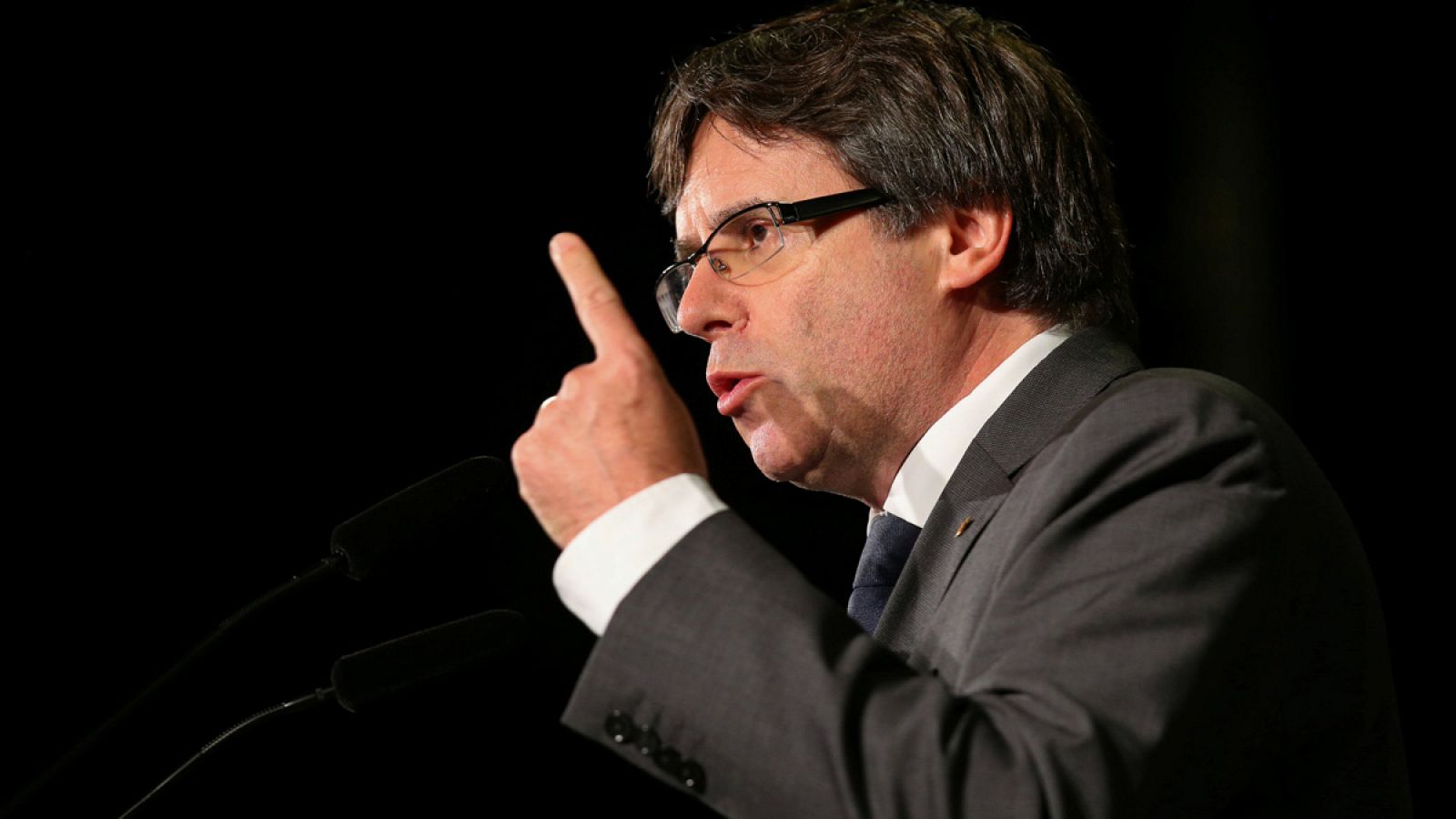 El presidente de la Generalitat, Carles Puigdemont