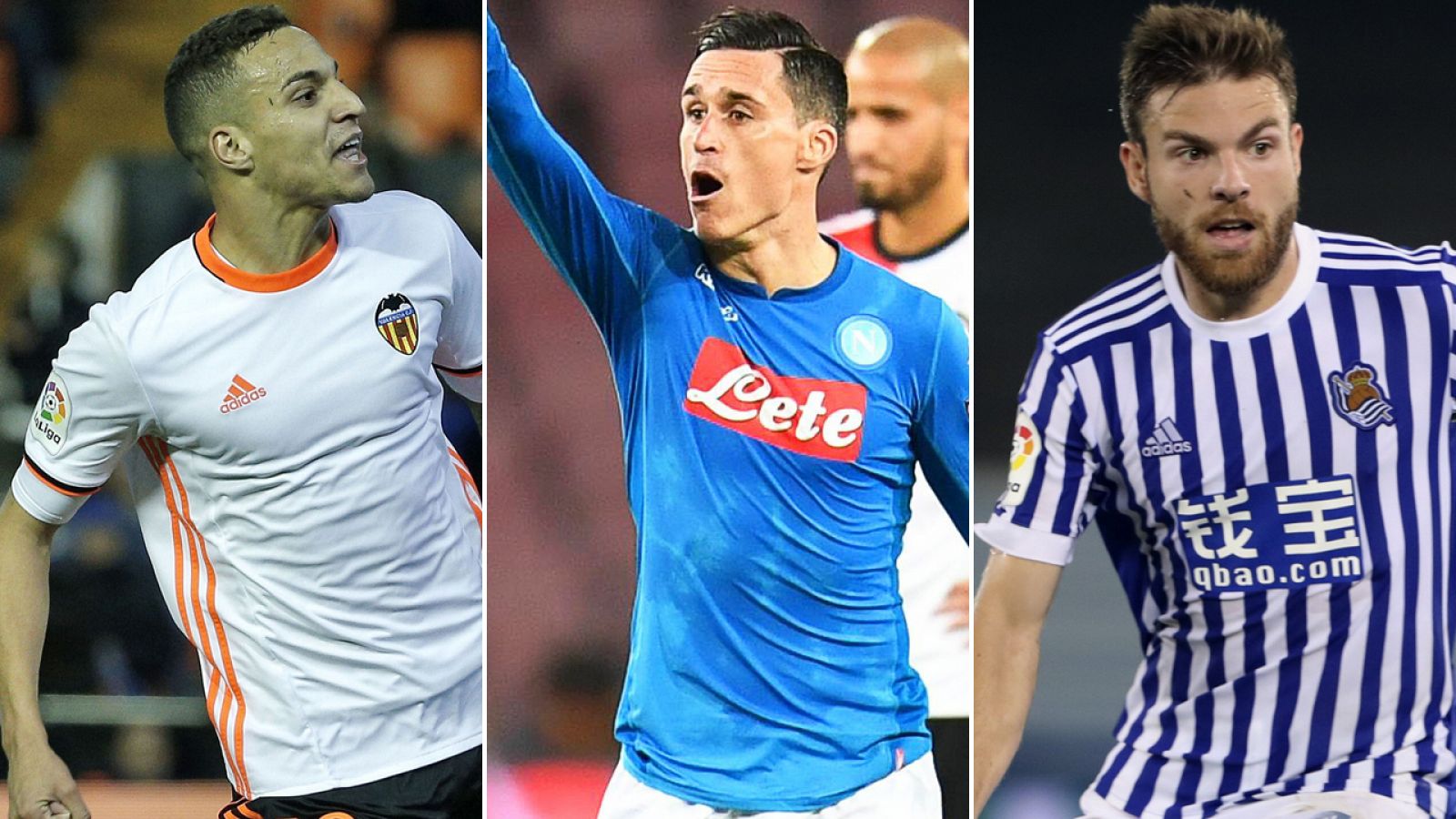 De izquierda a derecha, Rodrigo, Callejón e Illarramendi, novedades en la selección.