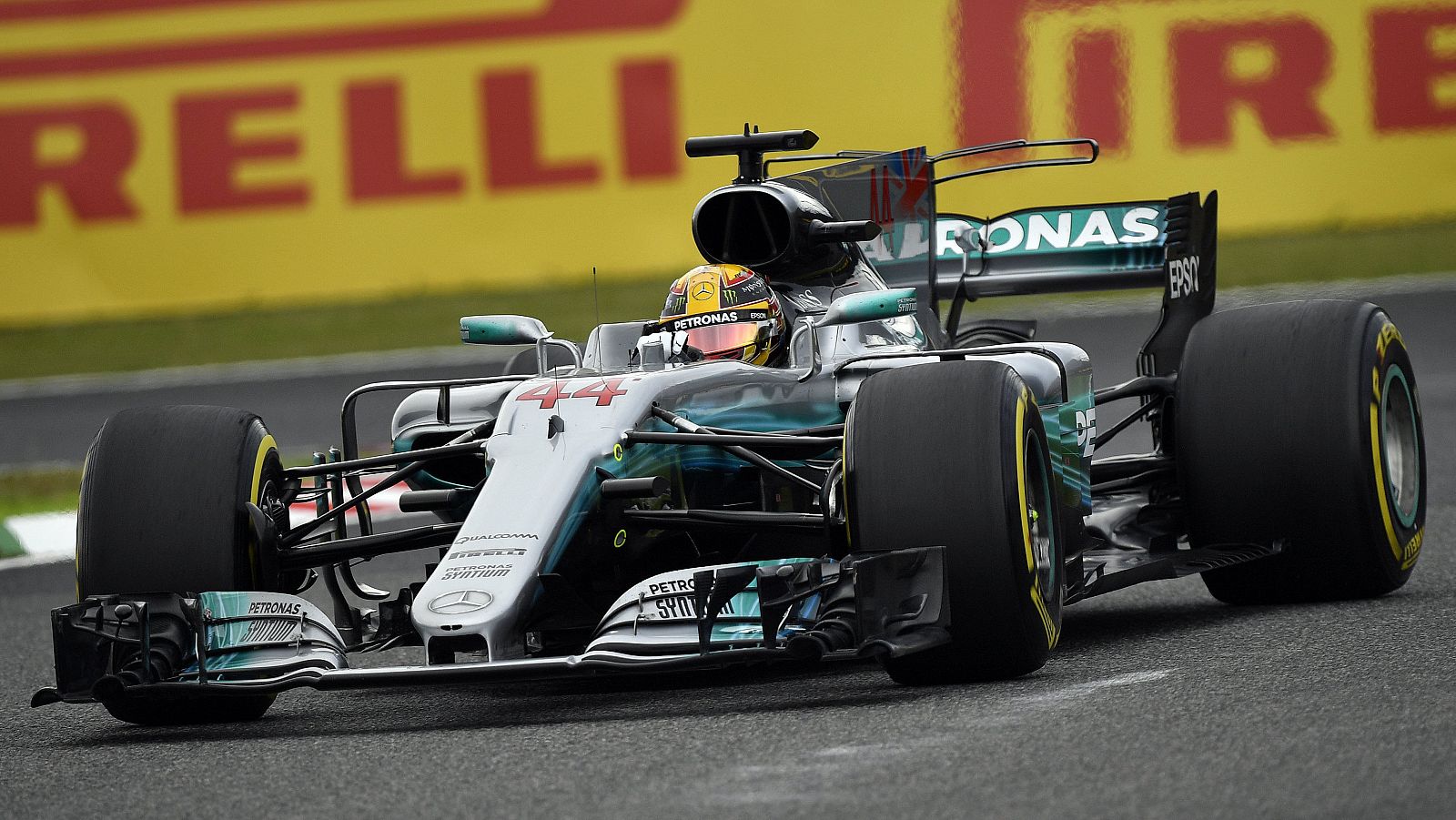 Hamilton saldrá de la primera posición en el GP de Japón.