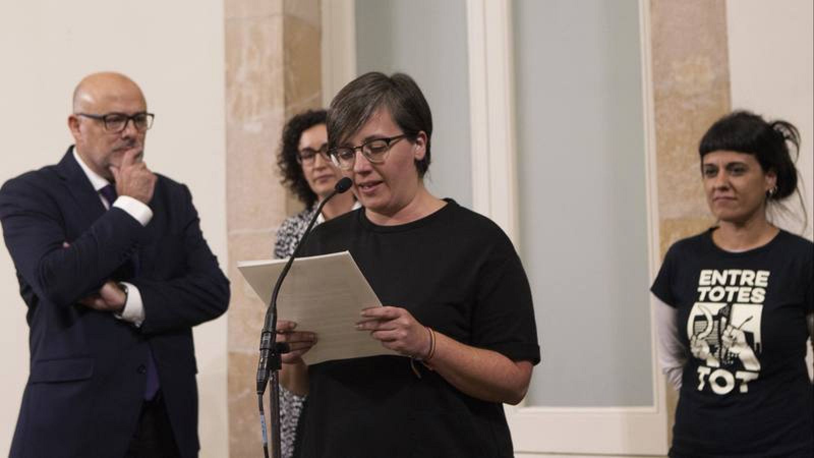 La diputada de la CUP Mireia Boya