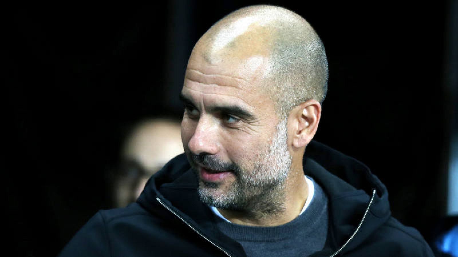 El entrenador del Manchester City, Pep Guardiola.