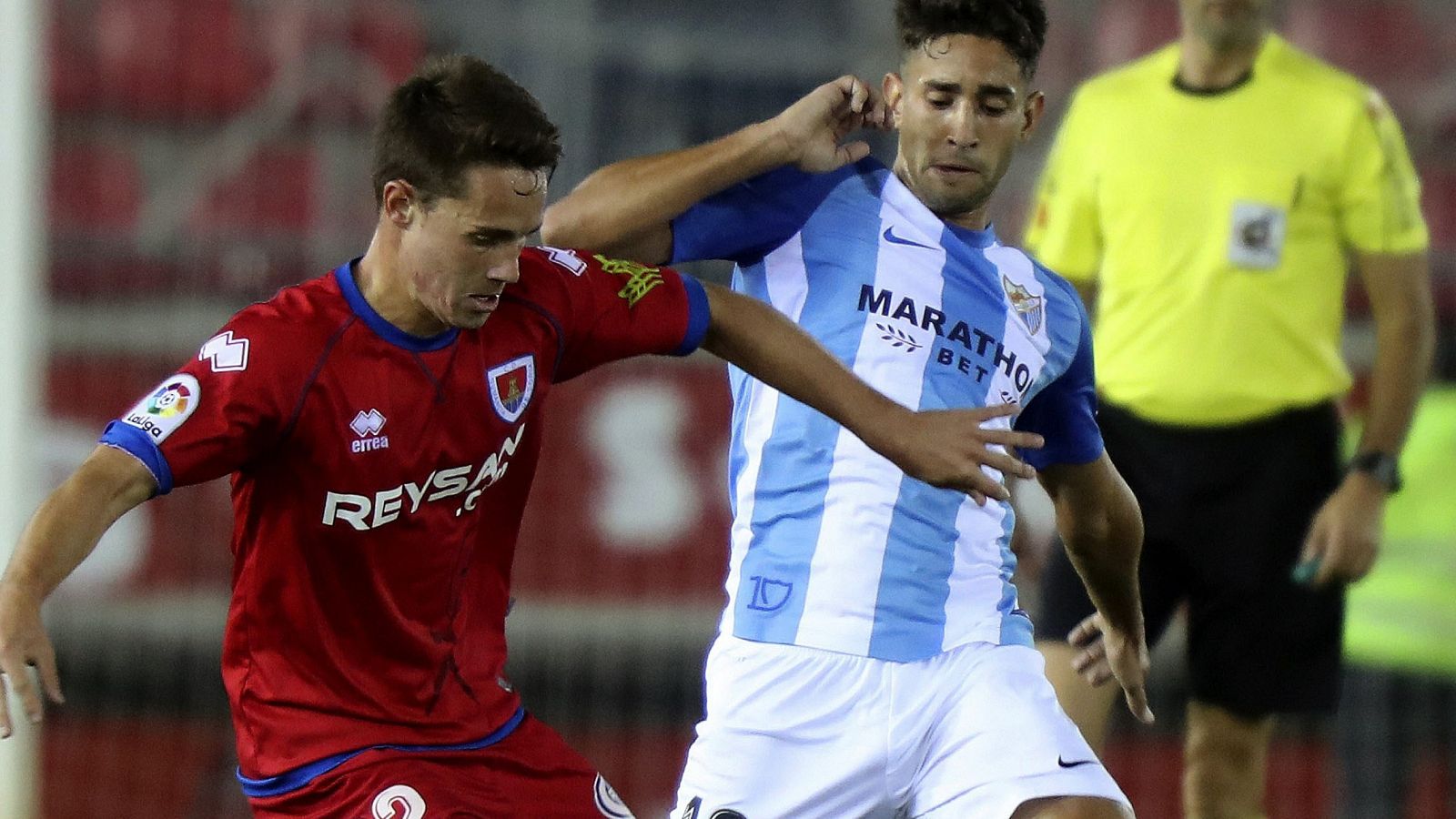 El Numancia vence al Málaga en Soria