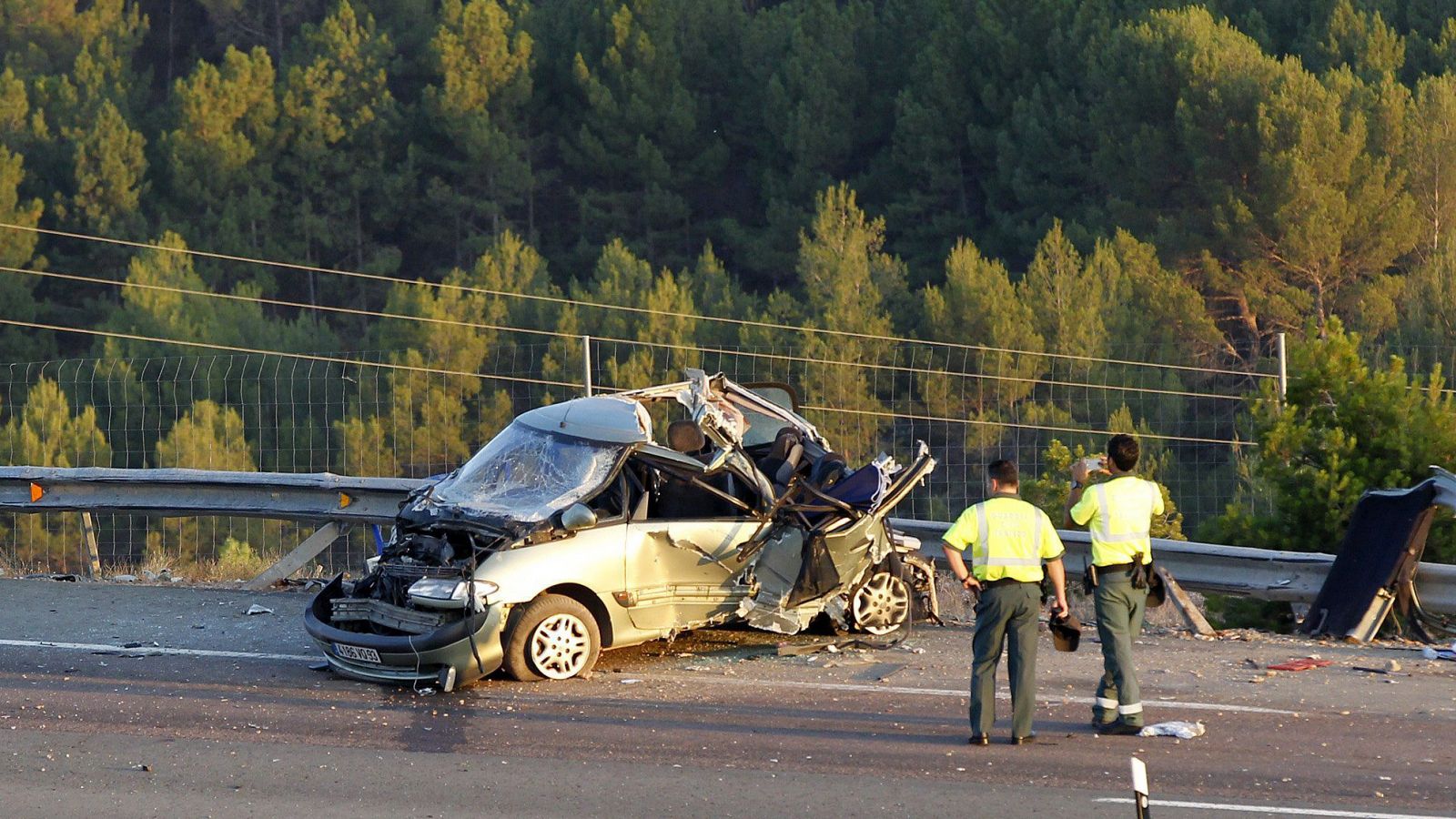 Imagen de archivo de un accidente de tráfico