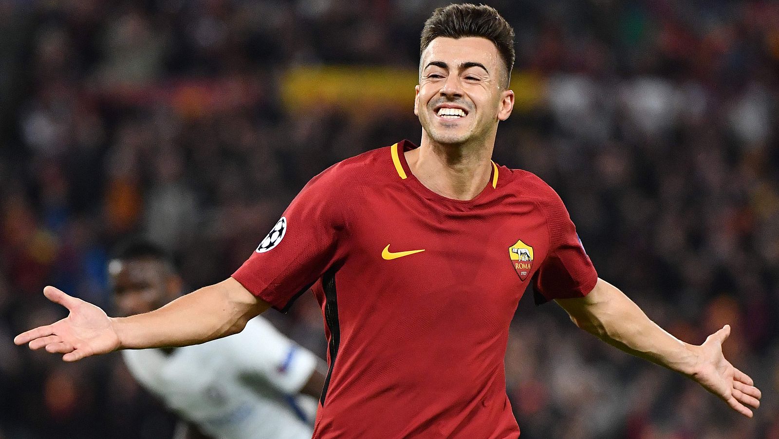 El Shaarawy celebra uno de los goles ante el Chelsea.