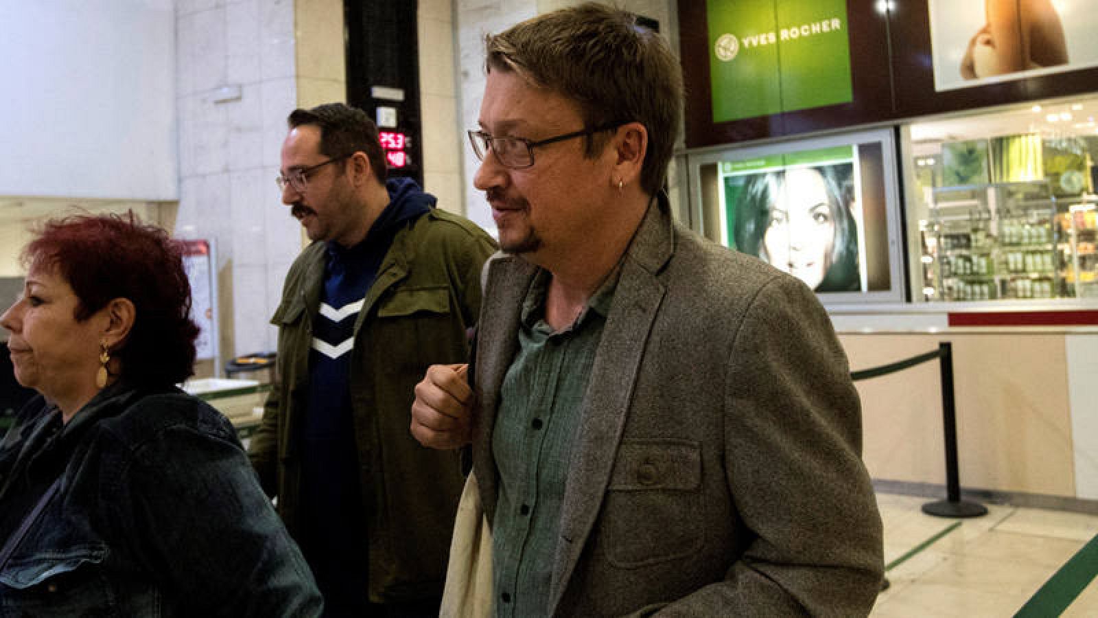 El diputado de En Comú Podem Xavier Domènech