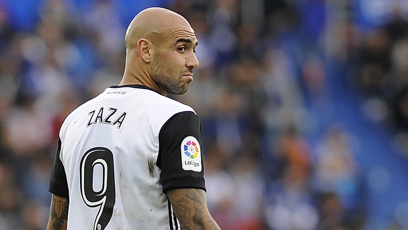 El delantero italiano del Valencia, Simone Zaza.