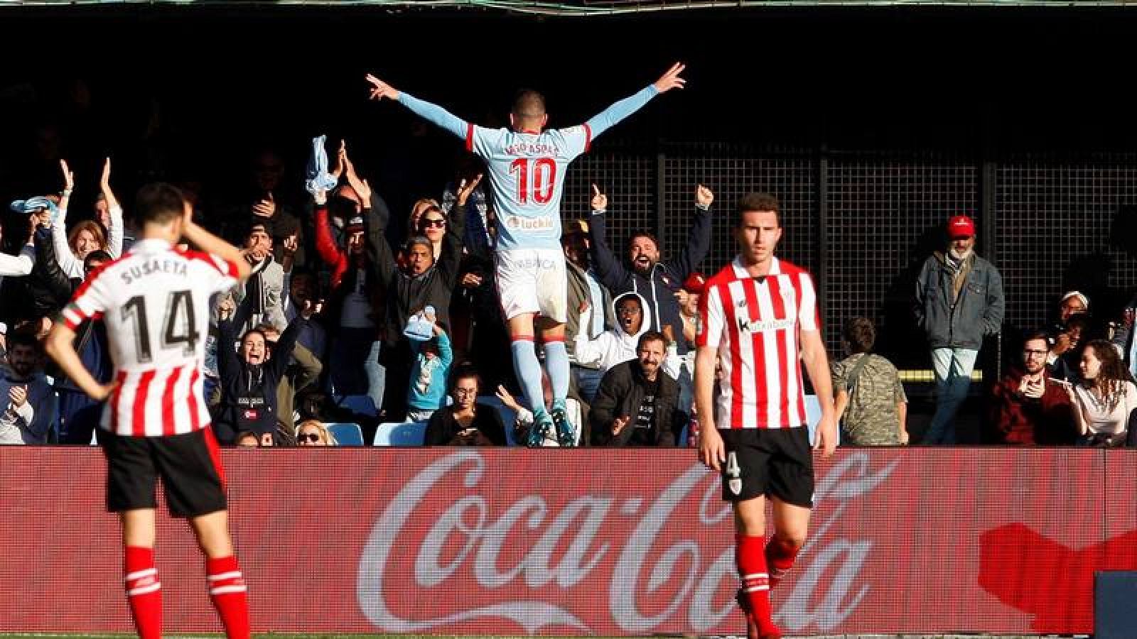 La inspiración de Iago Aspas condena al Athletic