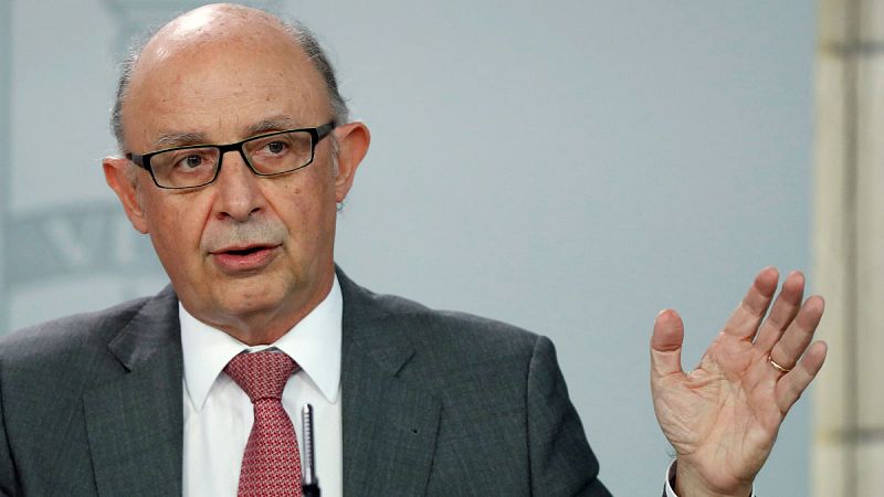 El ministro de Hacienda, Cristóbal Montoro