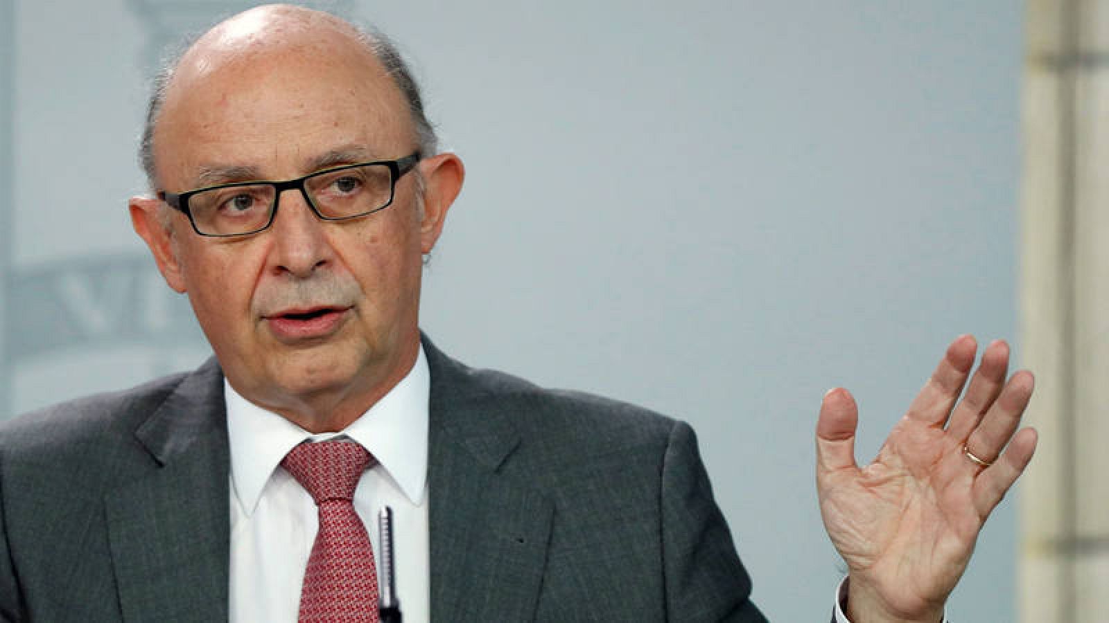 El ministro de Hacienda, Cristóbal Montoro