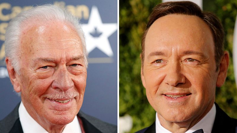Christopher Plummer rodará de nuevo las escenas de Kevin Spacey en un fim ya finalizado